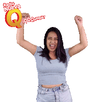 RadioNuevaQ happy radio feliz musica Sticker