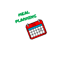 Messchef meal plan mealplan meal planning mealplanning Sticker