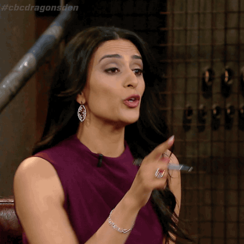 dragons' den point GIF by CBC