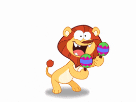 Carnaval Lion GIF