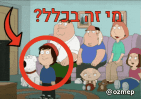Hebrew Who Is He GIF