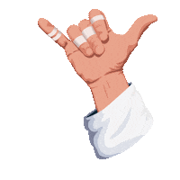 Bjj Shaka Sticker by BTTEstonia