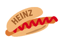 Bbq Hotdog Sticker by Kraft HEINZ Deutschland