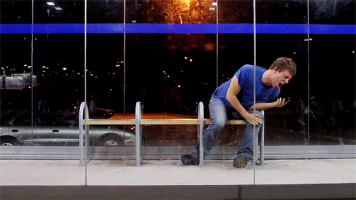 coreyvidal giphyupload crying screaming bus GIF