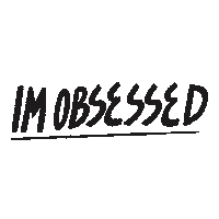 Loop Im Obsessed Sticker