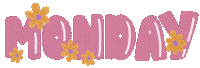 Monday Sticker