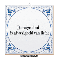 Hart Troost Sticker by Tegelspreuken.nl