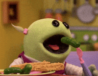 Eating pickles