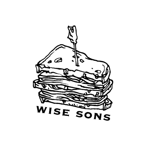 wisesonsdeli giphyupload bagels reuben challah Sticker