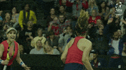 Celebration Jumping GIF by Fed Cup by BNP Paribas