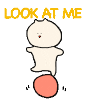 Happy Look At Me Sticker