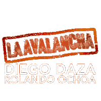 Vallenato Avalancha Sticker by Diego Daza