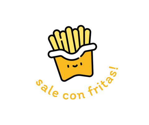 Uruguay Fritas Sticker