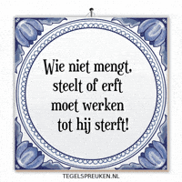 Wijsheid Spreuk GIF by Tegelspreuken.nl