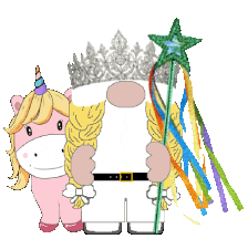 Unicorn Princess Sticker