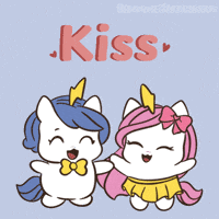 Kisses Love GIF by Brave Unicorn