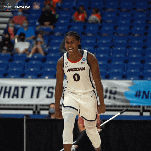 Excited Womens Basketball GIF by NCAA Championships
