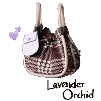 Lavender Orchid Sticker by Josvli