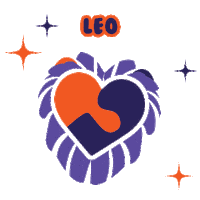 Jigglr leo zodiac horoscope jigglrdatingapp Sticker