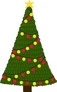 Christmas Tree Sticker