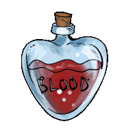 Halloween Blood Sticker