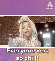 Chilling Chloe Bailey GIF by Audacy