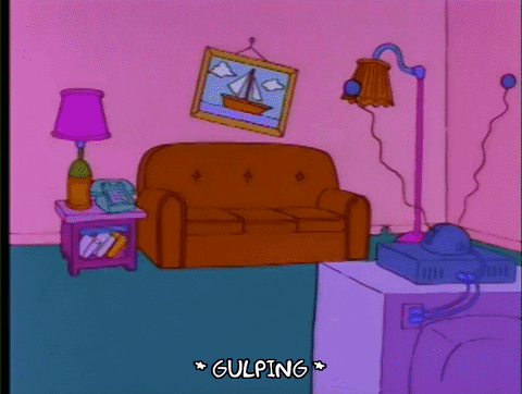 homer simpson couch gag GIF