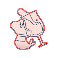 fuwatoroproko egg たまご お酒 星座 Sticker
