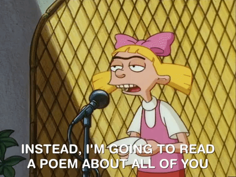 hey arnold nicksplat GIF