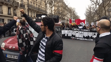 Rally Against Police Brutality in Paris