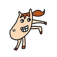 Happy Run Sticker