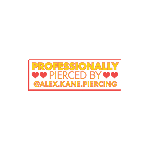 PiercedConceptStore giphyupload piercing piercings pierced Sticker