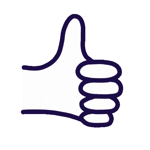 Support Duimen Sticker