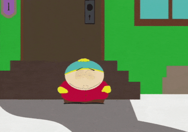 ignoring eric cartman GIF by South Park 