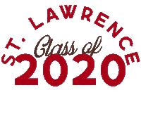 Class Of 2020 Stlawrenceu Sticker by St. Lawrence University