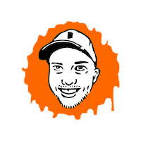 Face Head Sticker by Dbajowzrok