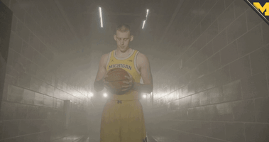 Go Blue College Basketball GIF by Michigan Athletics