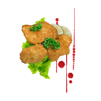 anchorsg food decorating finedining plating Sticker