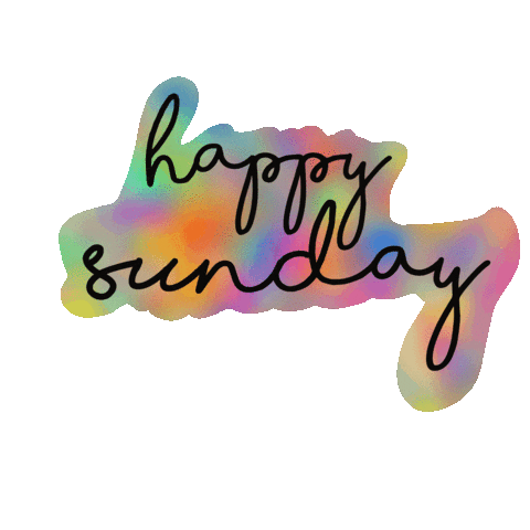 mrsbrghts sunday sonntag happysunday Sticker
