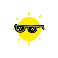 Happy Hot Summer Sticker