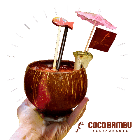 happy hour coco bambu restaurante Sticker by Coco Bambu Oficial