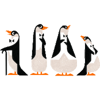 magic penguins Sticker by Disney Europe