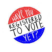 Voting Voter Registration Sticker