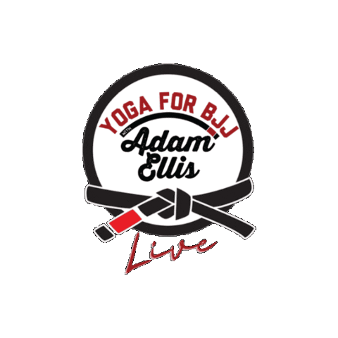 yogaforbjj adam ellis yogaforbjj Sticker