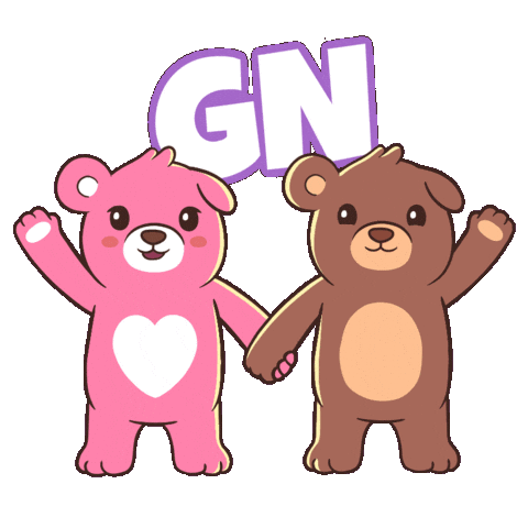Sleepy Good Night Sticker by BEARISH