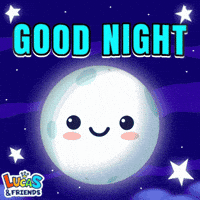 Tired Good Night GIF by Lucas and Friends by RV AppStudios