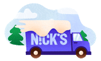 Delivery Truck Sticker by N!CK'S Ice Creams