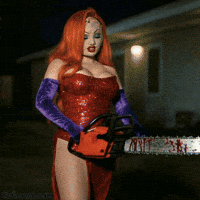 Who Framed Roger Rabbit Horror GIF