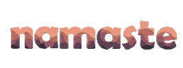 Namaste Yogagirl Sticker by Hen Peretz