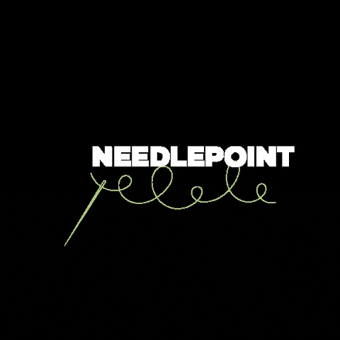 Needlepointdotcom giphygifmaker stitch needlepoint ndlpt GIF